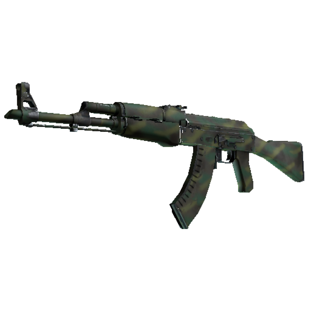 AK-47 | Jungle Spray (Well-Worn) AK-47 | Jungle Spray (Well-Worn)