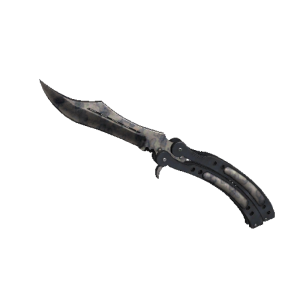 Butterfly Knife | Stained (Well-Worn)