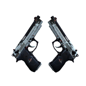 Dual Berettas | Dezastre (Minimal Wear)