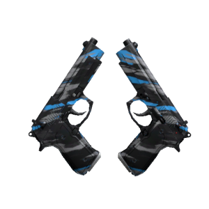 Dual Berettas | Shred (Minimal Wear)