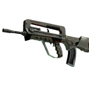 FAMAS | Mecha Industries (Battle-Scarred)