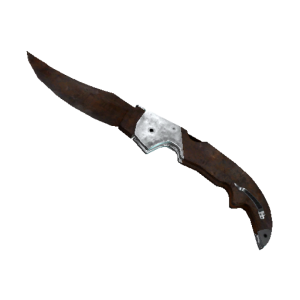 Falchion Knife | Rust Coat (Battle Scarred)