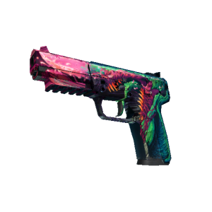 Five-SeveN | Hyper Beast (Well-Worn)