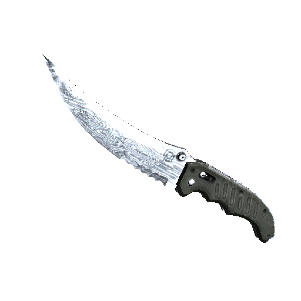 Flip Knife | Damascus Steel (Minimal Wear) Flip Knife | Damascus Steel (Minimal Wear)