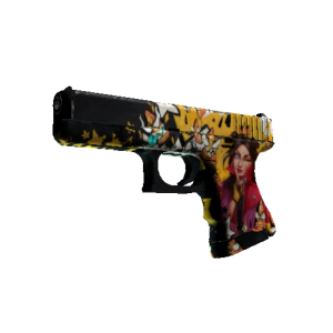 Glock-18 | Bullet Queen (Battle-Scarred)