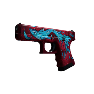 Glock-18 | Water Elemental (Minimal Wear)