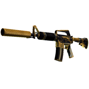 M4A1-S | Golden Coil (Well-Worn)