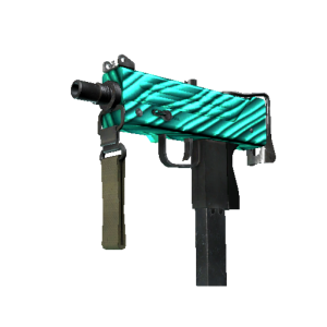 MAC-10 | Malachite (Minimal Wear)