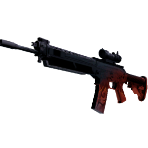 SG 553 | Darkwing (Minimal Wear)