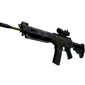SG 553 | Lush Ruins (Battle-Scarred)