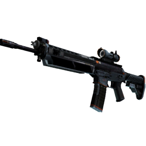 SG 553 | Phantom (Battle-Scarred)