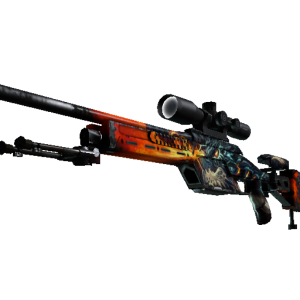 SSG 08 | Dragonfire (Well-Worn)