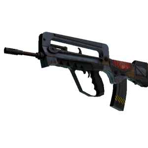 StatTrak™ FAMAS | Decommissioned (Well-Worn)