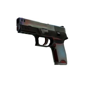 StatTrak™ P250 | Cyber Shell (Well-Worn)