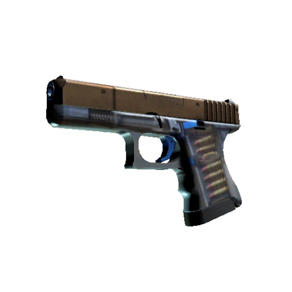 Stattrak ™ Glock-18 | Clear Polymer (Well-Worn) Stattrak ™ Glock-18 | Clear Polymer (Well-Worn)