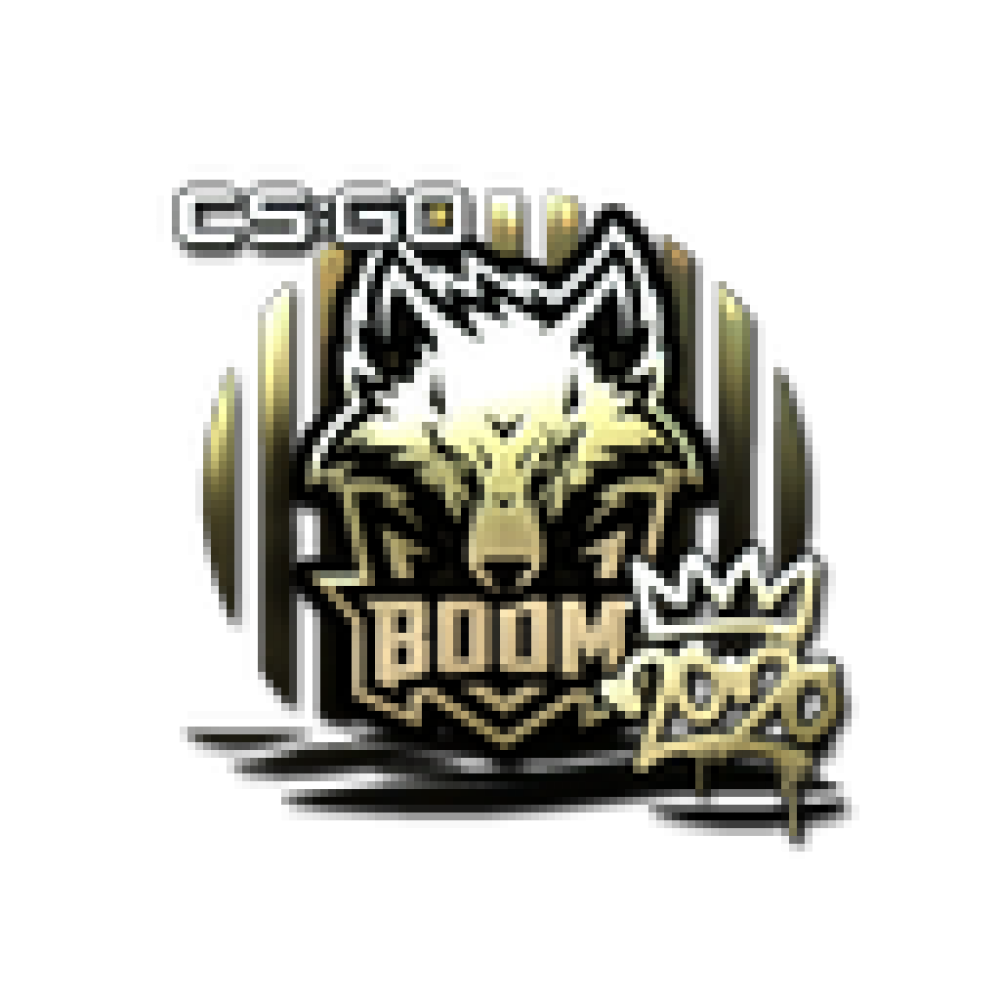 Sticker | Boom (Gold) | 2020 RM Sticker | Boom (Gold) | 2020 RM