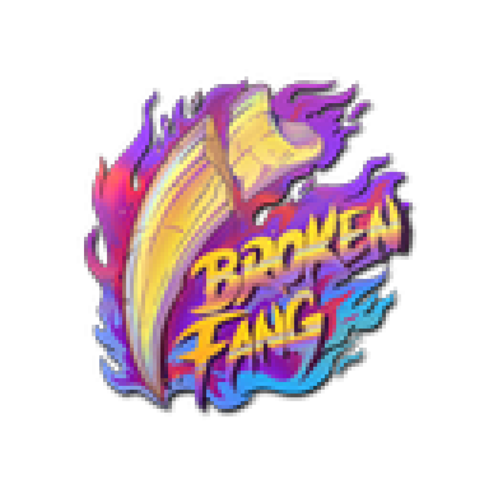 Sticker | Broken Fang (Holo) Sticker | Broken Fang (Holo)
