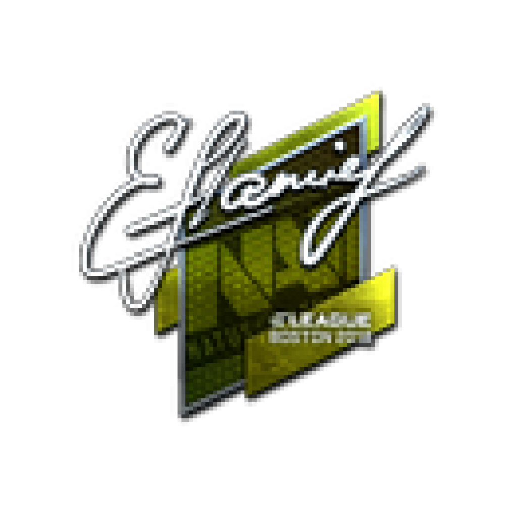Sticker | Flamie (Foil) | Boston 2018 Sticker | Flamie (Foil) | Boston 2018