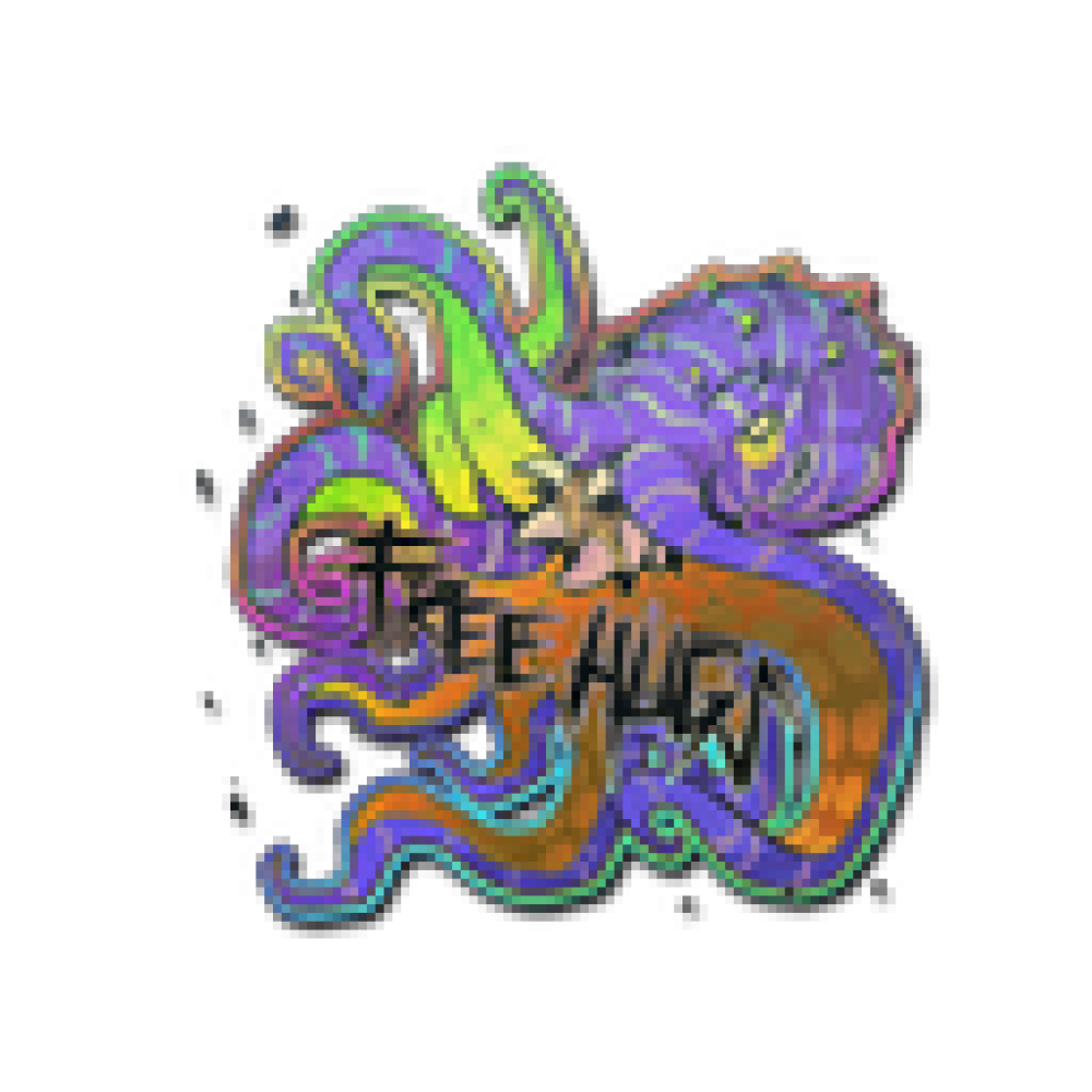 Sticker | Free Hugs (Holo) Sticker | Free Hugs (Holo)