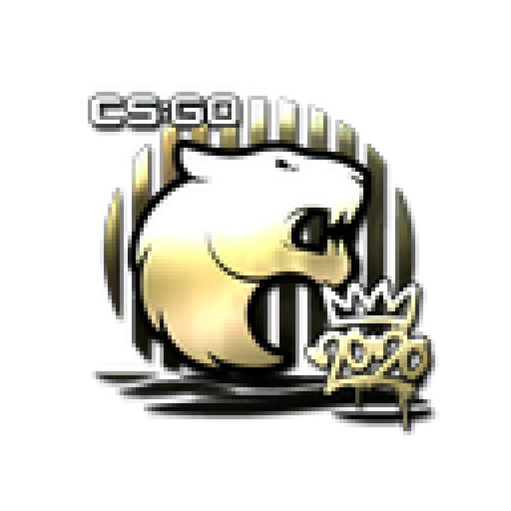 Sticker | Furia (Gold) | 2020 rmr Sticker | Furia (Gold) | 2020 rmr