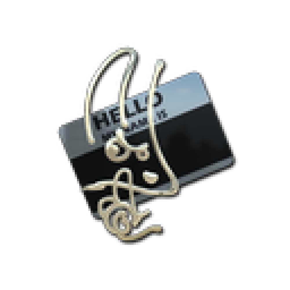 Sticker | Hello M4A1-S (Gold) Sticker | Hello M4A1-S (Gold)