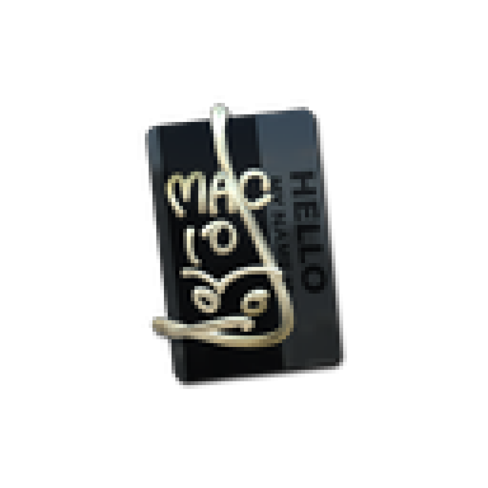 Sticker | Hello MAC-10 (Gold) Sticker | Hello MAC-10 (Gold)