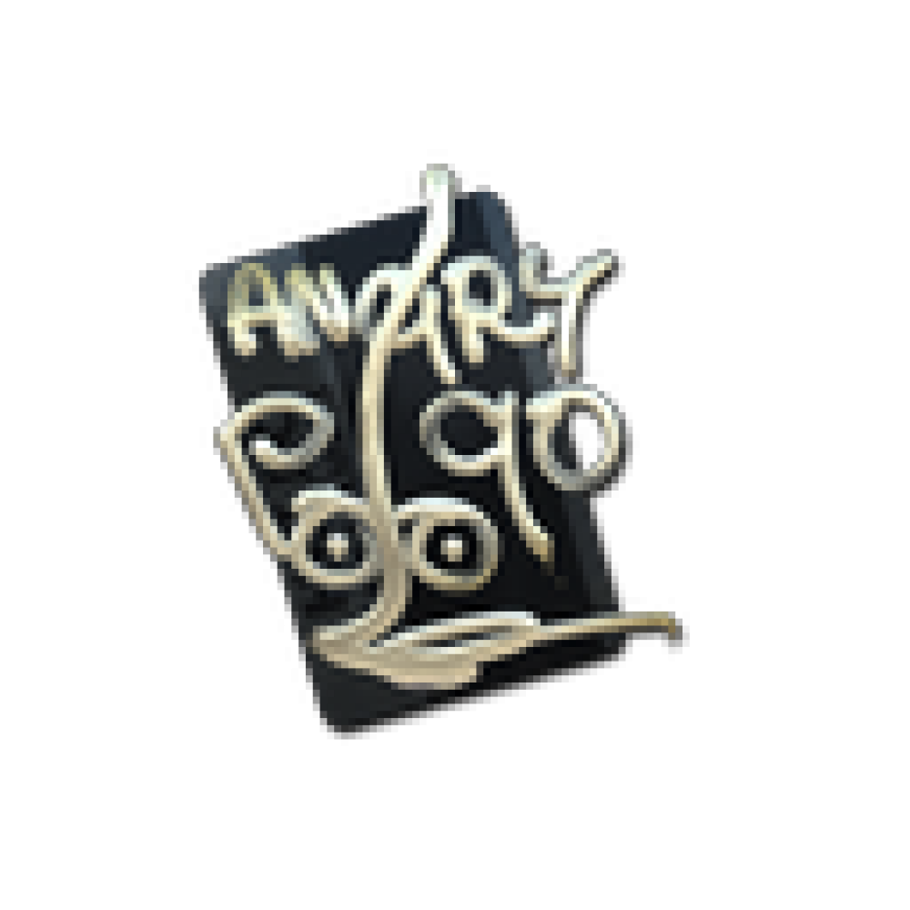 Sticker | Hello P90 (Gold) Sticker | Hello P90 (Gold)