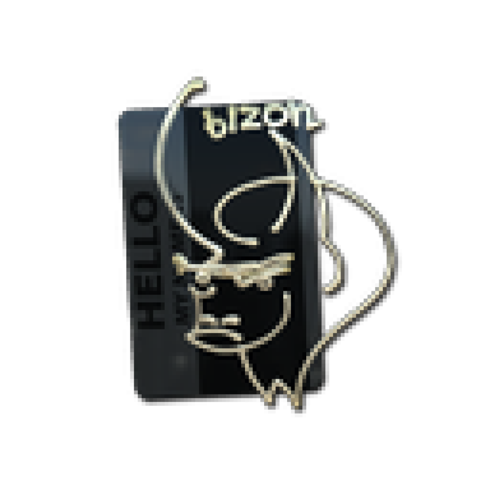 Sticker | Hello PP-Bizon (Gold) Sticker | Hello PP-Bizon (Gold)