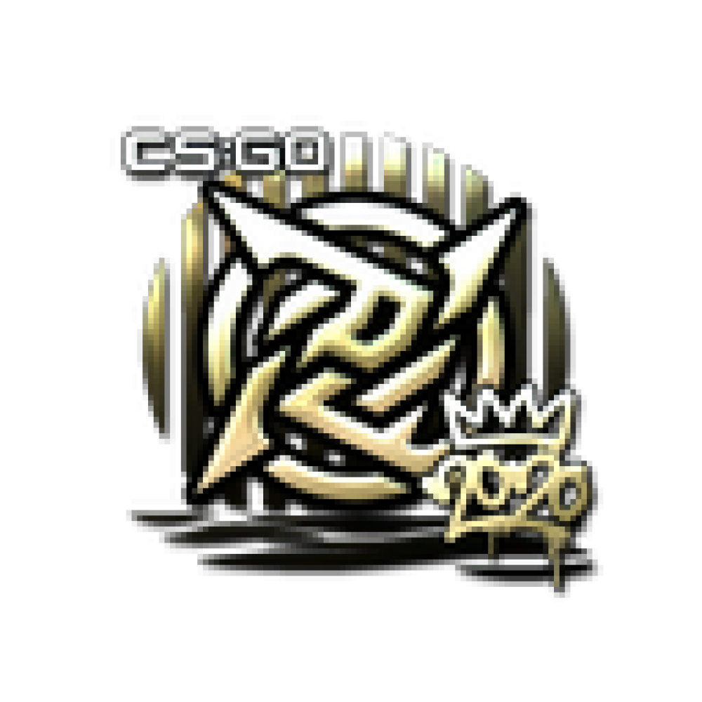 Sticker | Ninjas in Pajamas (Gold) | 2020 RM Sticker | Ninjas in Pajamas (Gold) | 2020 RM