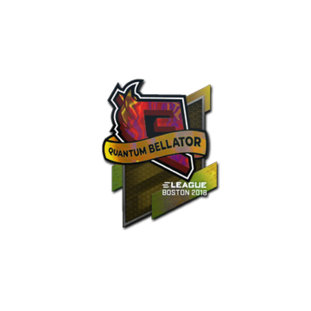 Sticker | Quantum Bellator Fire (Holo) | Boston 2018 Sticker | Quantum Bellator Fire (Holo) | Boston 2018