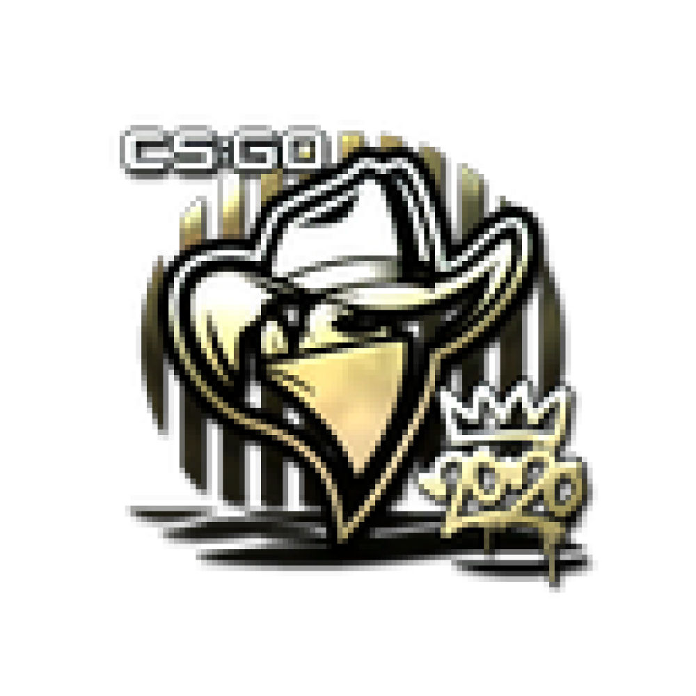 Sticker | Renegades (Gold) | 2020 RM Sticker | Renegades (Gold) | 2020 RM