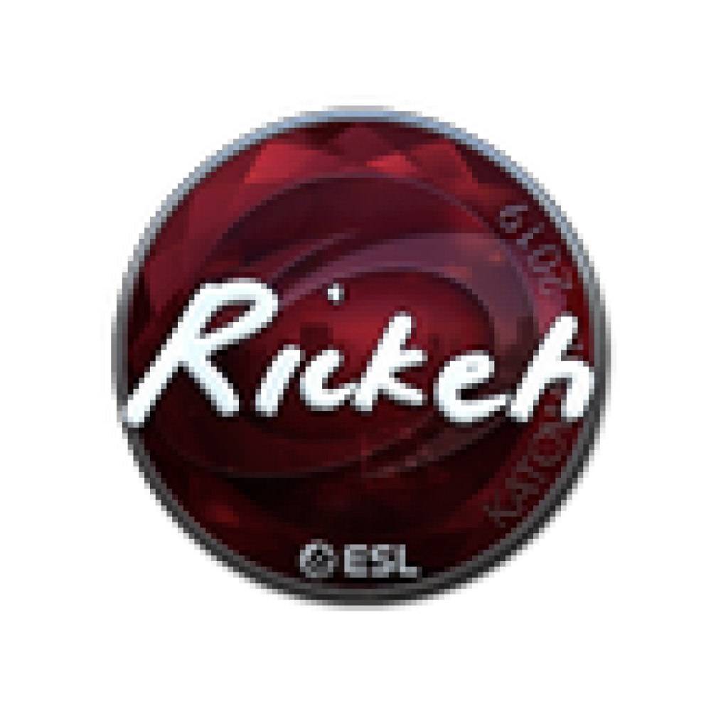 Sticker | Rickeh (Foil) | Katowice 2019 Sticker | Rickeh (Foil) | Katowice 2019