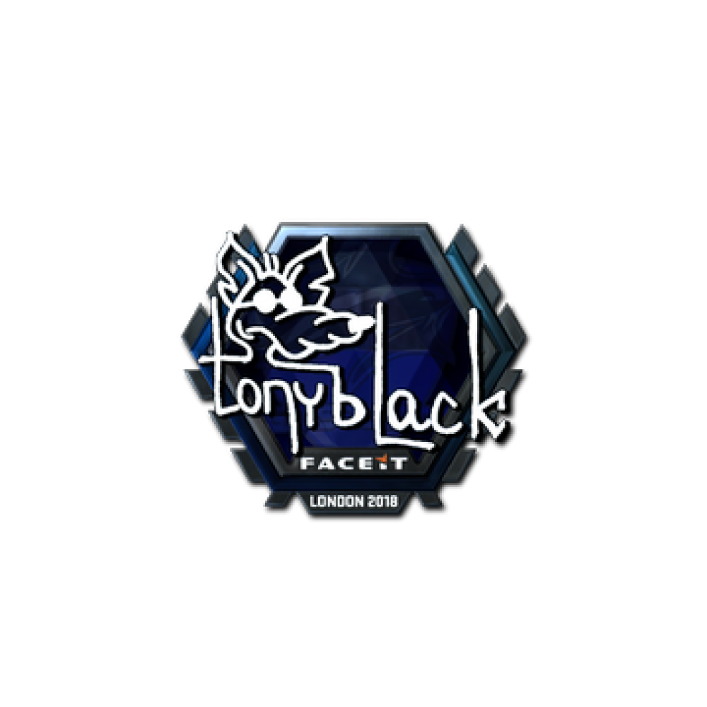 Sticker | Tonyblack (Foil) | London 2018 Sticker | Tonyblack (Foil) | London 2018