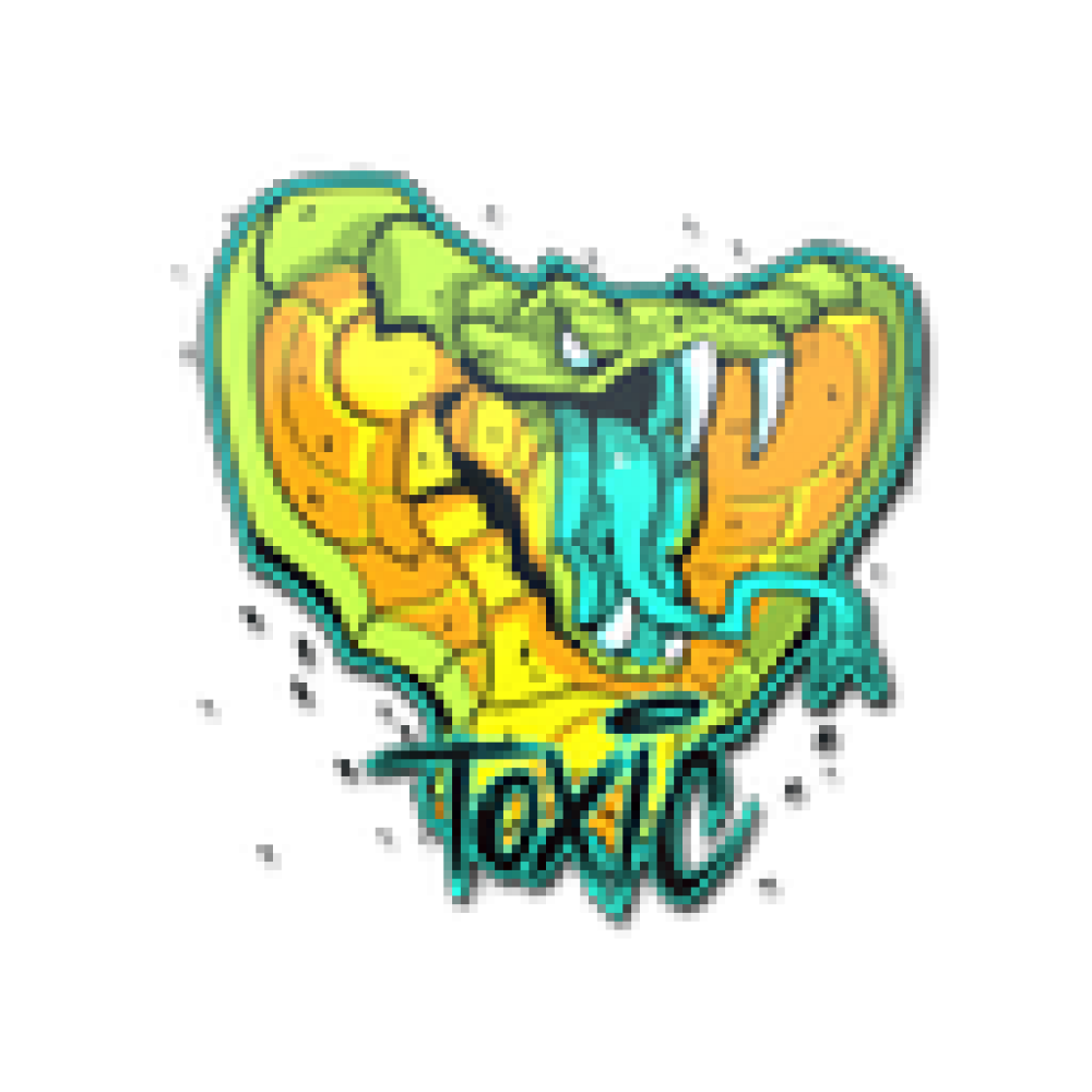 Sticker | Toxic Sticker | Toxic