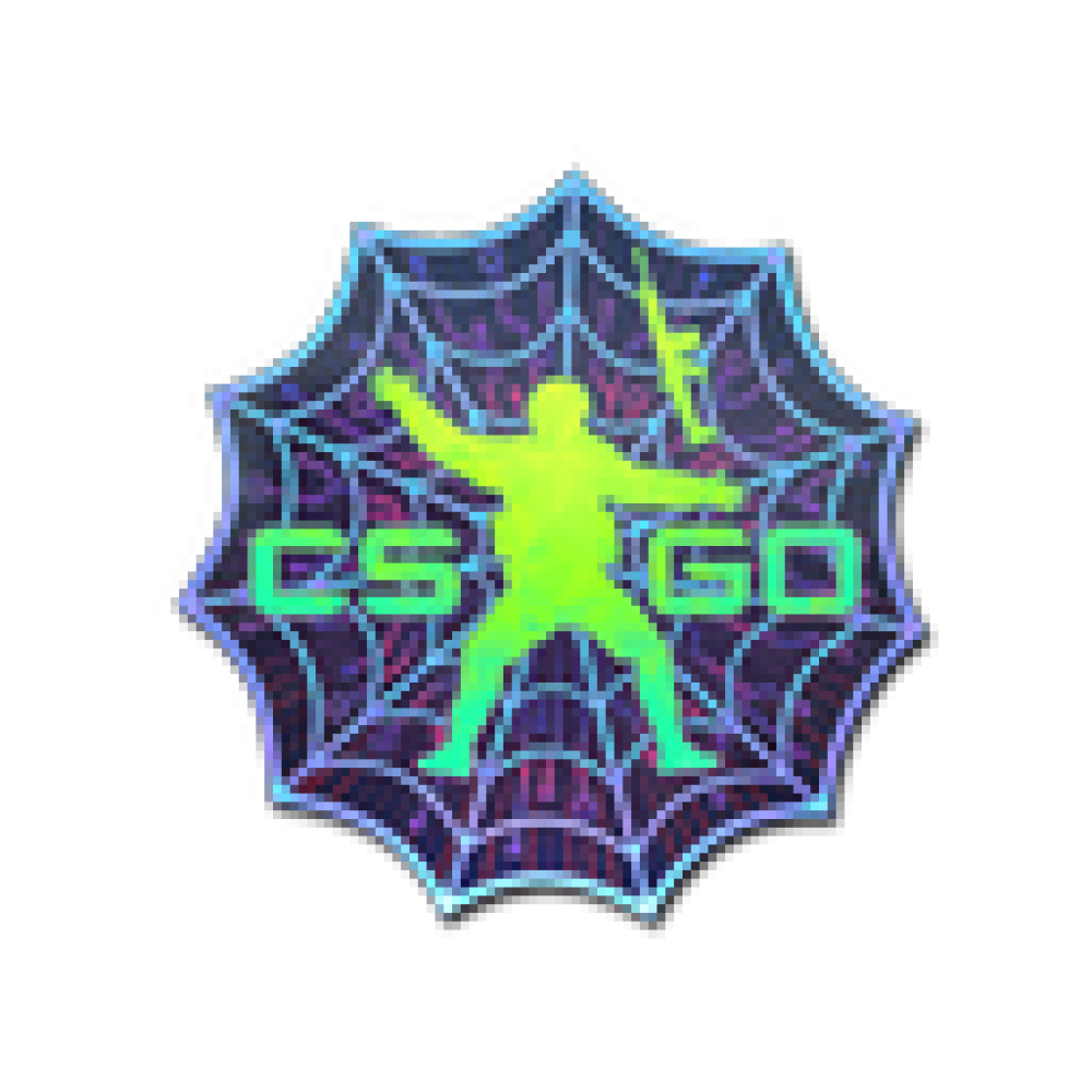 Sticker | Web Stuck (Holo) Sticker | Web Stuck (Holo)