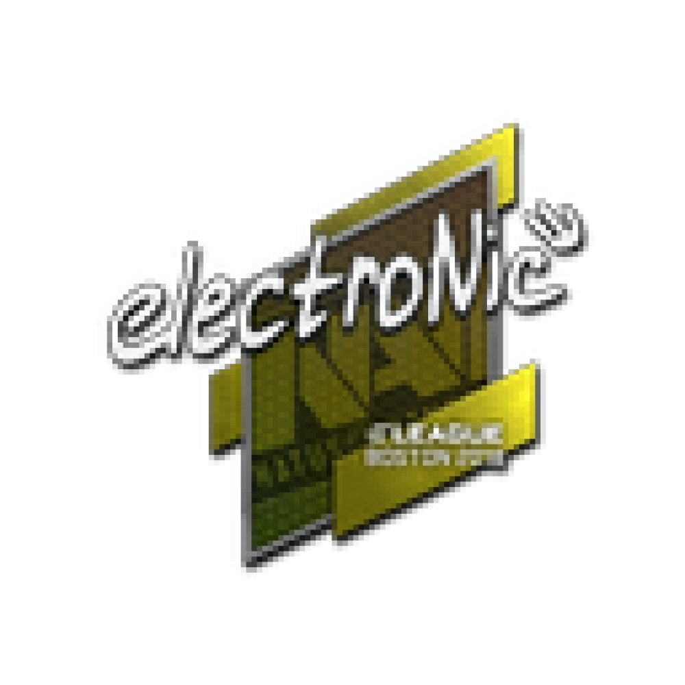 Sticker | electronic | Boston 2018 Sticker | electronic | Boston 2018