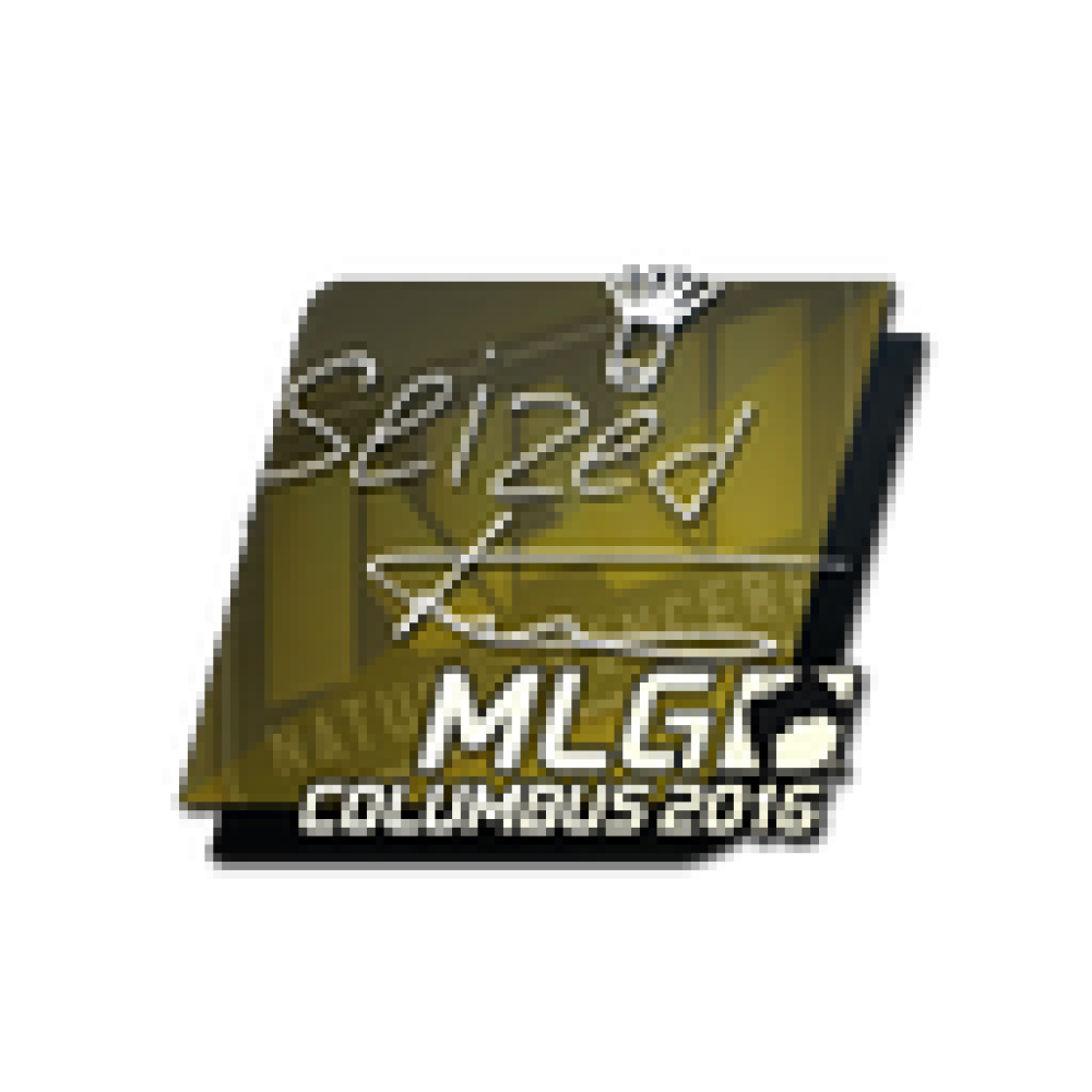 Sticker | seized | MLG Columbus 2016 Sticker | seized | MLG Columbus 2016