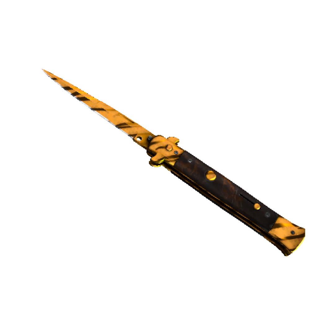 Stiletto Knife | Tiger Tooth (Factory New) Stiletto Knife | Tiger Tooth (Factory New)